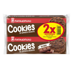 Μπισκότα Κακάο Σοκολάτα 2x180g