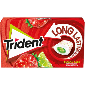 Τσίχλες Long Lasting Φράουλα Lime 22g