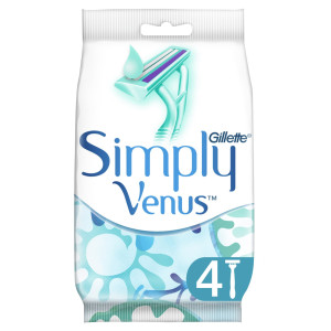 Ξυραφάκια Simply Venus 2 4 Tεμάχια