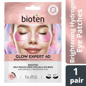 Μάσκα Ματιών Glow Expert 4D Hydrogel Eye Patches 1 Τεμάχιο