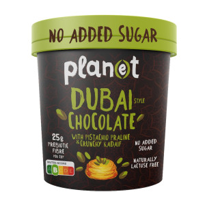 Παγωτό Dubai Chocolate 0% Ζάχαρη 250g