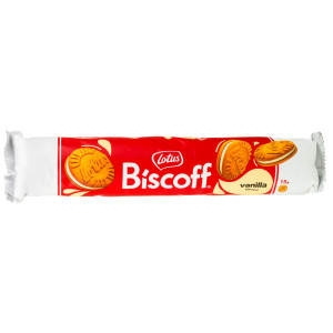 Μπισκότα Γεμιστά Biscoff Βανίλια 150g