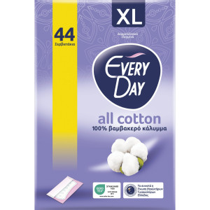 Σερβιετάκια All Cotton Extra Long 44 Τεμάχια