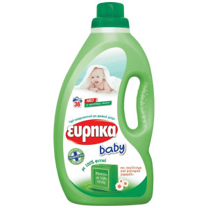 Υγρό Πλυντηρίου Ρούχων Baby Βρεφικά Ρούχα 36 Μεζούρες