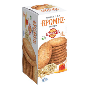 Μπισκότα Βρώμης Μέλι 200 gr