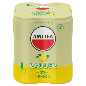 Μπύρα Radler Λεμόνι Κουτί 4x330ml