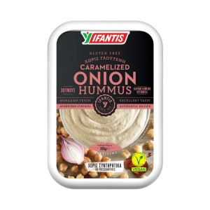 Χούμους με Καραμελωμένο Κρεμμύδι Vegan 250g