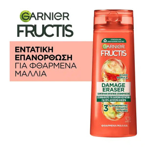 Σαμπουάν Damage Eraser Εντατικής Επανόρθωσης 400ml