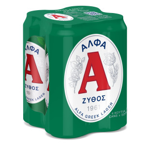 Μπύρα Lager Κουτί 4x500ml