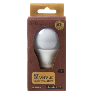 Λάμπα Led E27 6W 1 Τεμάχιο