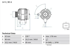 1.4 i, 1.6 16V, 1.4 16V, 1.1 i CITROËN C3 I Lichtmaschine