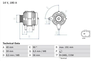 2.0 TDI VW CC B7 Lichtmaschine