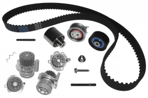 2.0 TDI SKODA OCTAVIA II Kit distribuzione + pompa acqua DOLZ