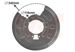 0649374 VAN WEZEL Silentbloc de barre stabilisatrice