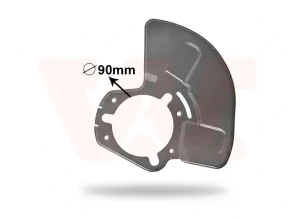 3745373 VAN WEZEL Bremsscheibenschutz