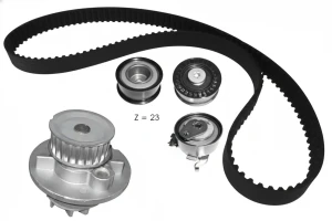 1.6 i OPEL ASTRA F Wellenset + wasserpumpe DOLZ
