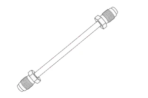 Starre bremsleitung HONDA CIVIC III QUICK BRAKE