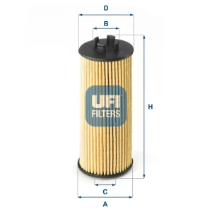 Ölfilter BMW 2 U06 UFI