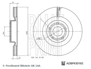 Disque de frein FORD KUGA III BLUE PRINT