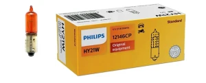 MTEZ83 M-TECH M-tech z83 hy21w 12v 21w baw9s orange glühbirnen 10 stk.