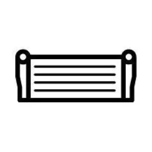 309179 NRF Radiateur d'air intercooler