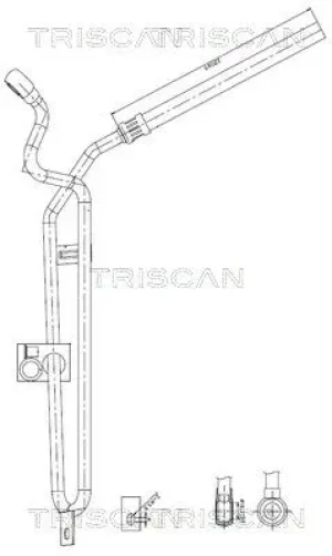 8516 11031 TRISCAN Tuyau de direction assistée