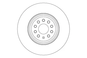 DF6770S TRW Disque de frein
