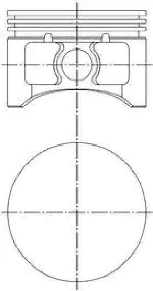 94294611 KOLBENSCHMIDT Piston de moteur