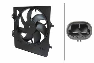 8EW 366 420-221 HELLA Ventilateur de radiateur