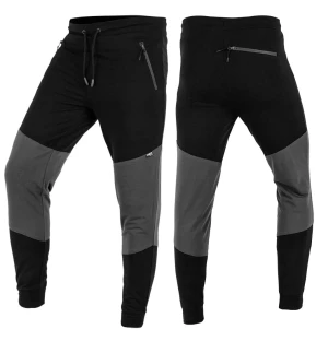 81-282-L NEO Neo tools pantalon de survêtement comfort , noir/gris, taille l
