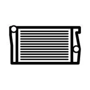 500017 NRF Radiateur d'eau