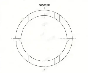 2.1 D Douille filetée d'amortisseur JEEP CJ5,CJ8 GLYCO