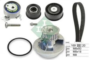 530 0078 31 INA Kit de distribution + pompe à eau