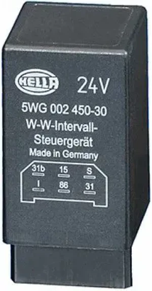 5WG 002 450-301 HELLA Relè tergicristalli