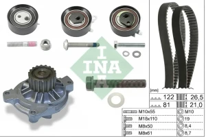 2.5 TDI VOLVO 850 Kit de distribution + pompe à eau INA