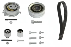 1.6 TDI, 2.0 TDI VW GOLF VI Kit de correa de distribución INA