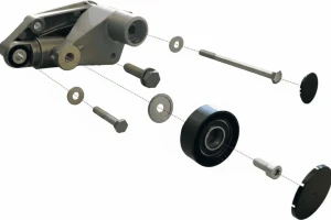 728 i, Kit di riparazione tendicinghia trapezoidale BMW 7 E38 INA