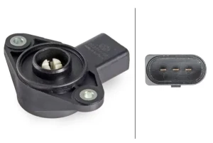 2.8 FSI, 2.4, S6, 4.2 FSI, 3.2 FSI Sensor für die position der luftklappe AUDI A6 C6 HELLA