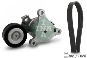 1.8 16V, 2.0 16V Mehrrippiger keilriemen set CITROËN C5 III INA