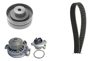 2.0 Cat, 2.2 E, 2.3 E, 2.2, 2.2 Cat AUDI 100 C3 Kit de distribución + bomba de agua INA