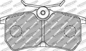 Plaquettes de frein FORD FOCUS I FERODO RACING