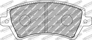 Plaquettes de frein TOYOTA COROLLA IX FERODO RACING