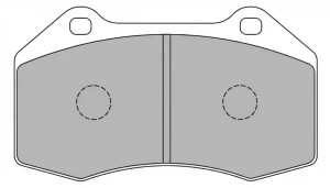 FCP1667H FERODO RACING Pastiglie freno