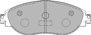 Plaquettes de frein SEAT ALHAMBRA II FERODO RACING