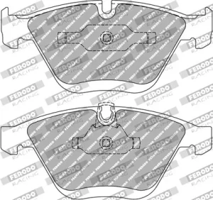 Plaquettes de frein BMW 1 E82 FERODO RACING