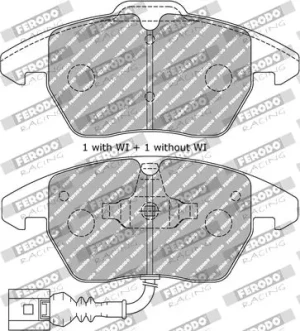 Plaquettes de frein VW BEETLE FERODO RACING