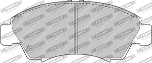 Plaquettes de frein HONDA JAZZ II FERODO RACING