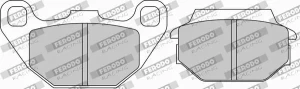 FDB2096EF FERODO RACING Plaquettes de frein