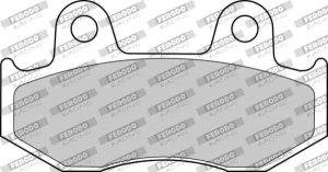 Plaquettes de frein HONDA SH FERODO RACING