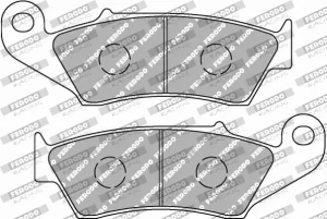 FDB892EF FERODO RACING Plaquettes de frein